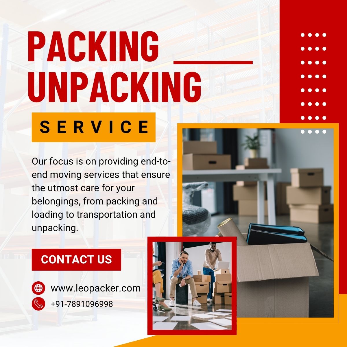 Leo Packers and Movers pACKING UNPACKING